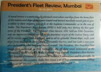 President's Fleet Review Mumbai Presentation Pack - Image 2