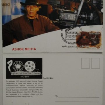 Ashok Mehta (100 Years of Indian Cinema) Maxim Card