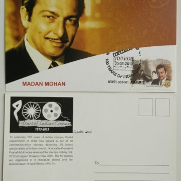 Madan Mohan(100 Years of Indian Cinema) Maxim Card