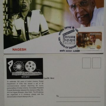 Nagesh (100 Years of Indian Cinema) Maxim Card