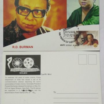R.D. Burman (100 Years of Indian Cinema) Maxim Card
