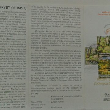 Zoological Survey of India (Set of 2) (SBR)