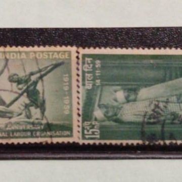 1959 Complete year pack 4 Stamp_Used