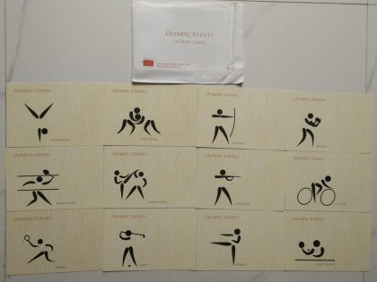 olympic Events Maxi Cards