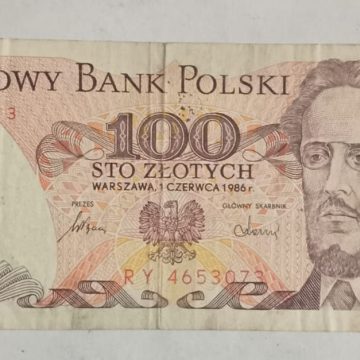 Polski Currency 100 Zloty (Used)