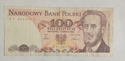 Polski Currency 100 Zloty (Used)