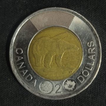 2 Dollars Canada 2015 Elizabeth II D.G Regina (used)