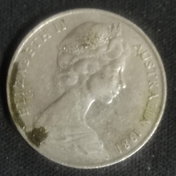 Australia 10 cent 1981(used)