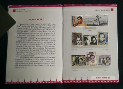 Indian Cinema Through Postage Stamps Presentation Pack - Image 3