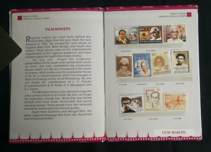 Indian Cinema Through Postage Stamps Presentation Pack - Image 4
