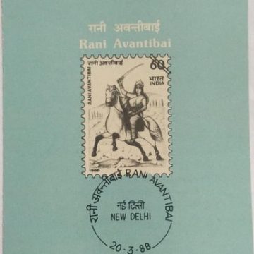 Rani Avantibai (Avantibai Lodhi) PersonalityQueenWarrierHorseSwordMountainHeadgear  (BR)