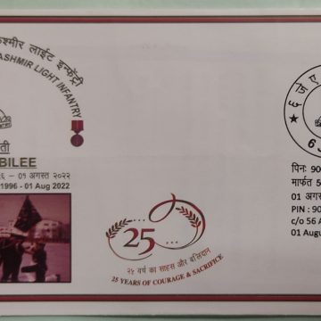 6th Battalion the Jammu & Kashmir Light Infantry APO Cover