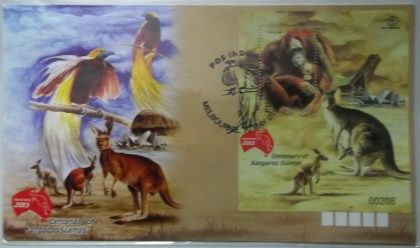 Centenary of Kangaroo Stamps 2013 (Foreign FDC)