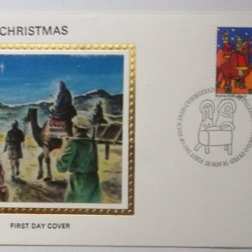 Christmas Colorano 'Silk' Cachet 1981 (2) (Foreign FDC)