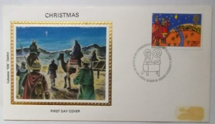 Christmas Colorano 'Silk' Cachet 1981 (2) (Foreign FDC)