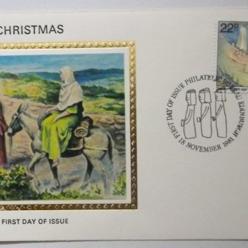Christmas Colorano 'Silk' Cachet 1981 (3) (Foreign FDC)