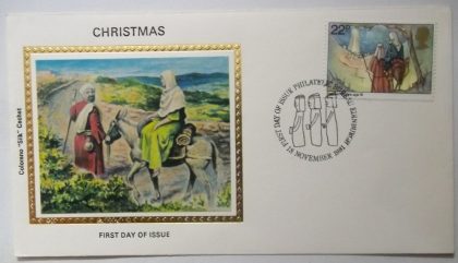 Christmas Colorano 'Silk' Cachet 1981 (3) (Foreign FDC)