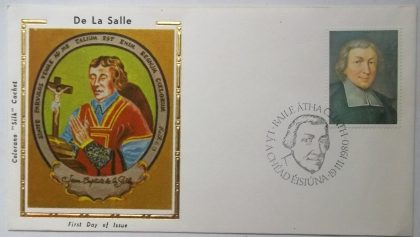 De La Salle Colorano 'Silk' Cachet 1980 (Foreign FDC)