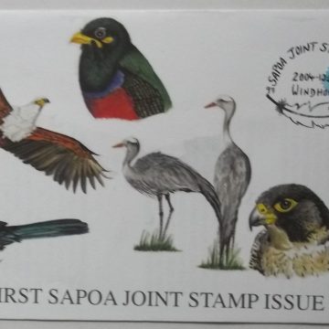 First Sapoa Joint Stamp Issue Namibia 2004 (Foreign FDC)