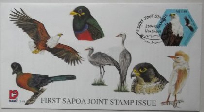 First Sapoa Joint Stamp Issue Namibia 2004 (Foreign FDC)