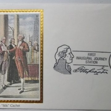 General George Washington President Colorano 'Silk' Cachet 1989 (Foreign FDC)