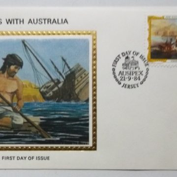 Links with Australia Colorano 'Silk' Cachet 1984 (Foreign FDC)