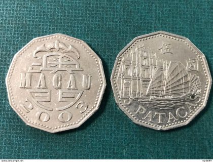 MACAU_5 PATACAS 2003(Used)