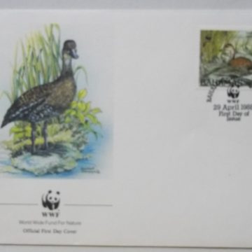 World Wide Fund For Nature BAHAMAS WHISTLING DUCK (3) (Foreign First day cover)