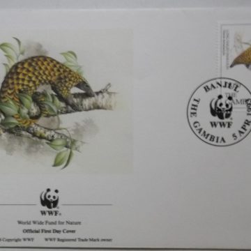 World Wide Fund For Nature GAMBIA (1) (Foreign First day cover)