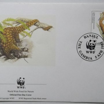 World Wide Fund For Nature GAMBIA (3) (Foreign First day cover)