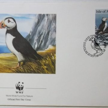 World Wide Fund For Nature ISLE OF MAN (2) (Foreign First day cover)