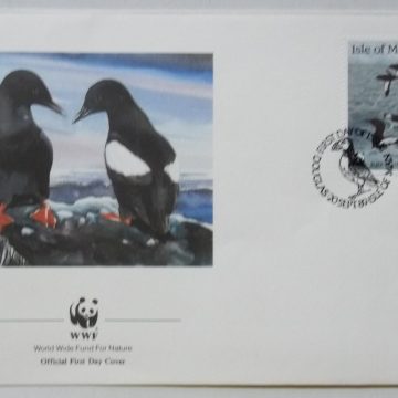 World Wide Fund For Nature ISLE OF MAN (3) (Foreign First day cover)
