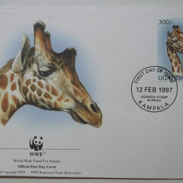 World Wide Fund For Nature KAMPALA UGANDA STAMP (1) (Foreign First day cover)