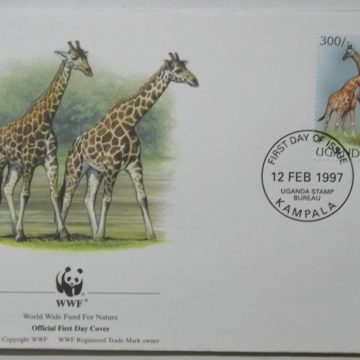 World Wide Fund For Nature KAMPALA UGANDA STAMP (3) (Foreign First day cover)