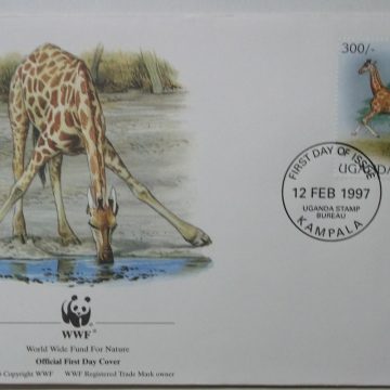 World Wide Fund For Nature KAMPALA UGANDA STAMP (4) (Foreign First day cover)