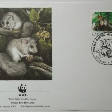 World Wide Fund For Nature LATVHA (2) (Foreign First day cover)