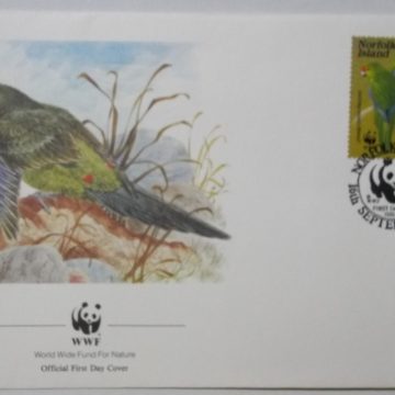 World Wide Fund For Nature NORFOLK ISLAND (2) (Foreign First day cover)