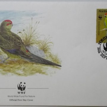 World Wide Fund For Nature NORFOLK ISLAND (3) (Foreign First day cover)