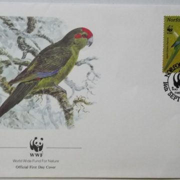 World Wide Fund For Nature NORFOLK ISLAND (4) (Foreign First day cover)