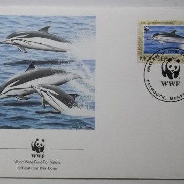 World Wide Fund For Nature PLYMOUTH MONTSERRAT (2) (Foreign First day cover)