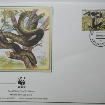 World Wide Fund For Nature POSTA MOLDOVA CKISINAU (1) (Foreign First day cover)