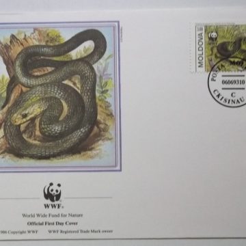 World Wide Fund For Nature POSTA MOLDOVA CKISINAU (2) (Foreign First day cover)