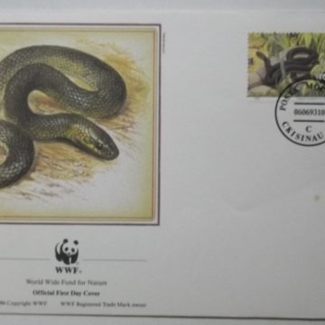 World Wide Fund For Nature POSTA MOLDOVA CKISINAU (3) (Foreign First day cover)