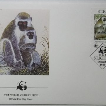 World Wide Fund For Nature ST KITTS (1) (Foreign First day cover)