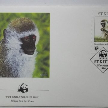 World Wide Fund For Nature ST KITTS (2) (Foreign First day cover)