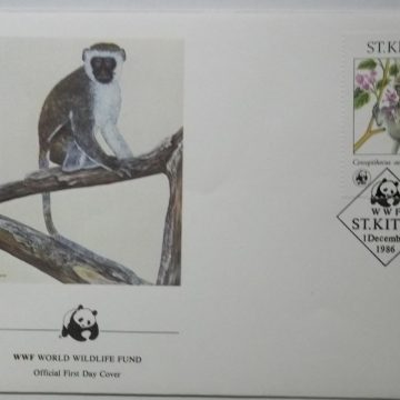 World Wide Fund For Nature ST KITTS (3) (Foreign First day cover)