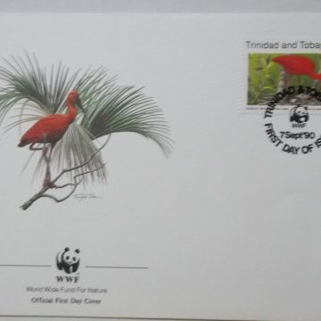 World Wide Fund For Nature TRINIDAD & TOBAGO (2) (Foreign First day cover)