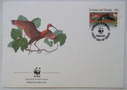 World Wide Fund For Nature TRINIDAD & TOBAGO (4) (Foreign First day cover)