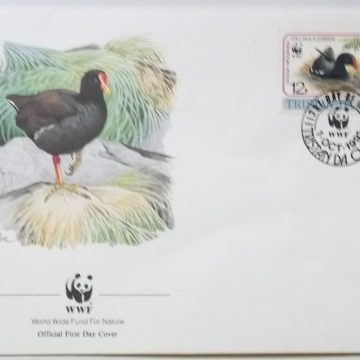 World Wide Fund For Nature TRISTAN DA CUNHA (2) (Foreign First day cover)