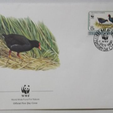 World Wide Fund For Nature TRISTAN DA CUNHA (3) (Foreign First day cover)
